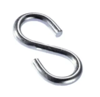 S-HOOK 3.8x40mm  STEEL  100pc