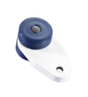 GALET  N°100 plastique blanc F=10Kg   10pc