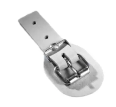 RIEM MET GESP EN KAP  20MM  beige    100st