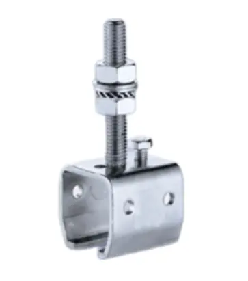 SUPPORT reglable en hauteur - rail 100 - ACZG  1pc