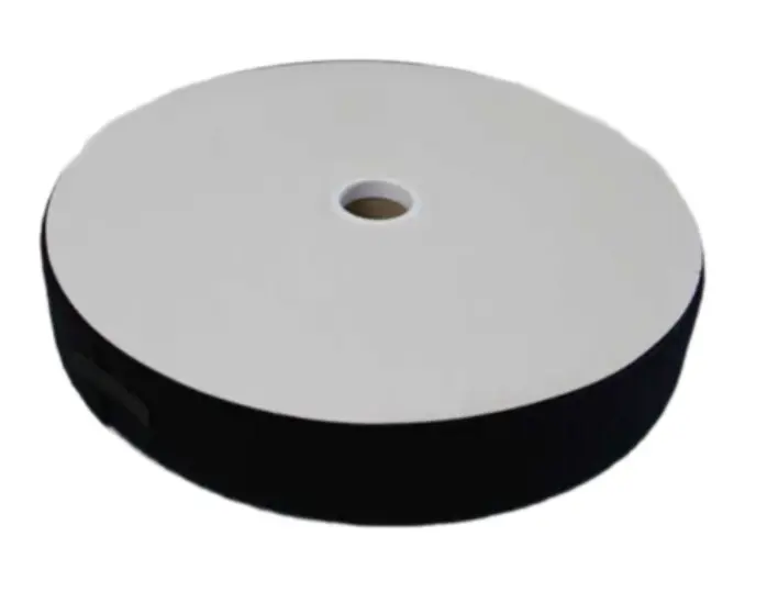 klittenband 100mm zwart HAAK 25m