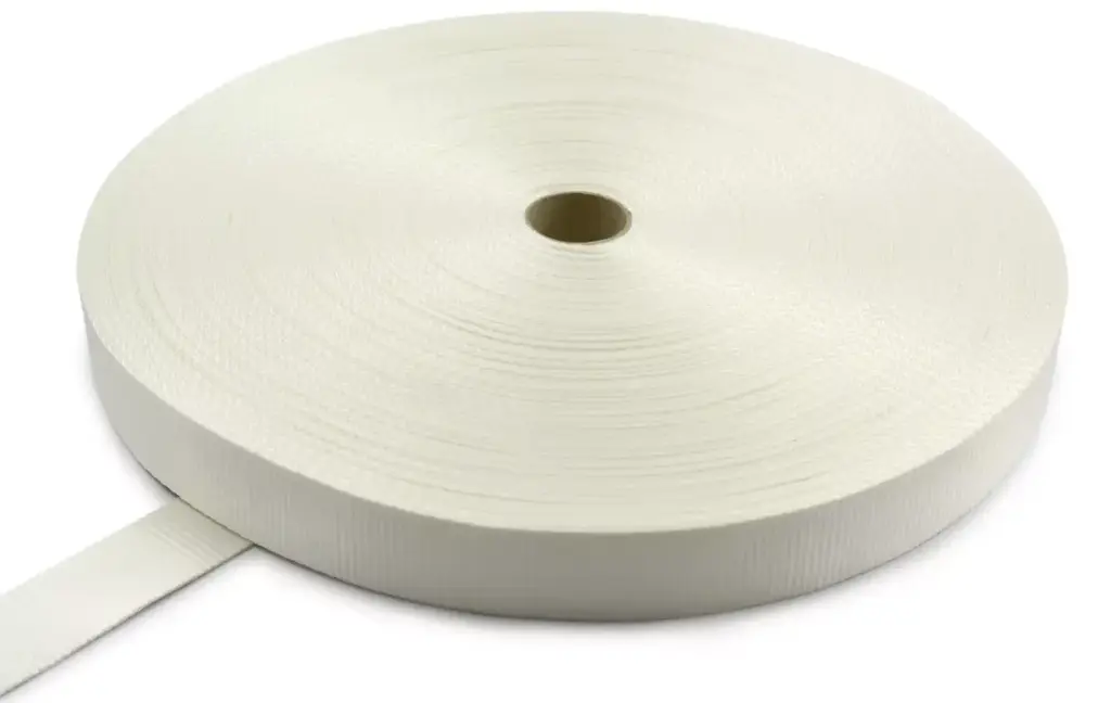 SANGLE 25MM BLANC PP  316kg   50m