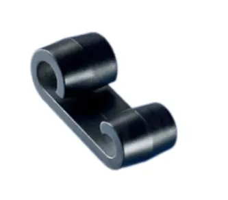 DUBBELHAAK 04.0250.43    100st
zwart