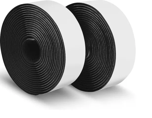 Klittenband 100mm zwart lus ZELFKLEVEND 25m