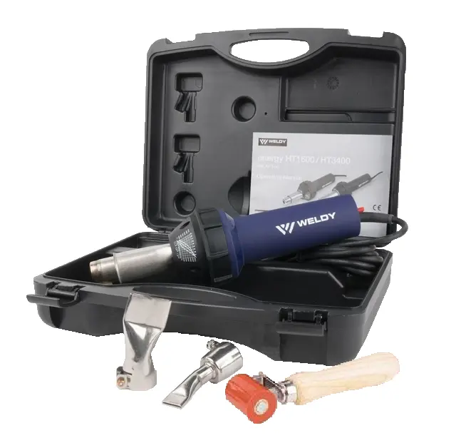 WELDY HOT AIR "KIT" 230V/1600W +buses 20&40mm + rouleau de pression     1pc