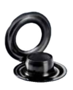 RONDE ZEILRING DIN25 MSZW  200st
