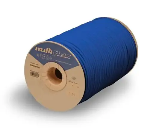 SANDOW 6MM BLAUW - PE - multifil 100m