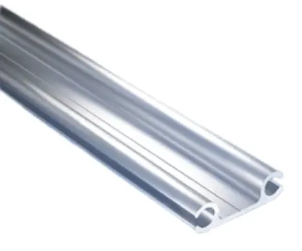 ALU-PROFIEL 54X14 (voor keder 7,5-9mm) NIET-GEANODISEERD  6m