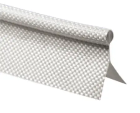 KEDER 13MM WIT dubbele vlag 40mm  2200DTEX 100m