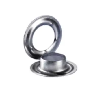 ROUND EYELETS 36DIN STEEL  100st