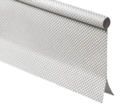 JONC REPARAT.8,5MM BLANC 50mm double fan. - 23mm ouverte   60m