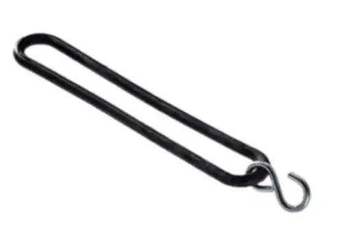 [MD08.0440.70.100] ZEILBINDER 40CM EPDM + S-HAAK 45MM STVZ     100st