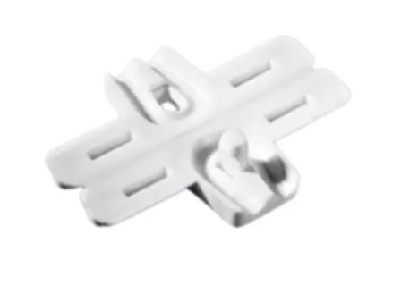 [MD10.4060.42.100] KNEVEL  POLYAMIDE   WIT    100st