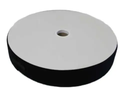 [VT10.5610.43.25] KLITTENBAND 100MM ZWART LUS 25M  