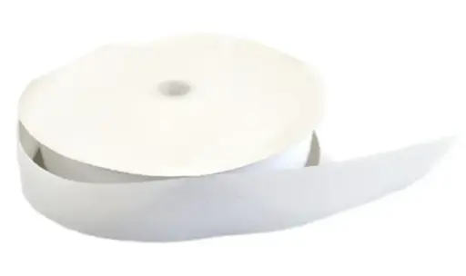 [VT10.5810.42.25] klittenband 100MM wit HAAK 25M