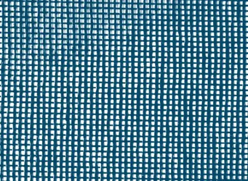[VT95.0210.73.1] GITTER PES300 EXTRA 210CM  bleu 06 (plus foncée que 03) 1m