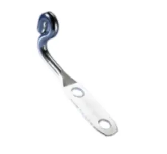 [MD04.6116.01.500] crochet plie pour jonc  16mm  ACZN  500pc