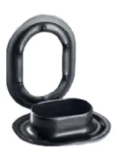 [MD01.0242.14.100] OEILL.OVALE 42X22mm LT NOIR  100pc