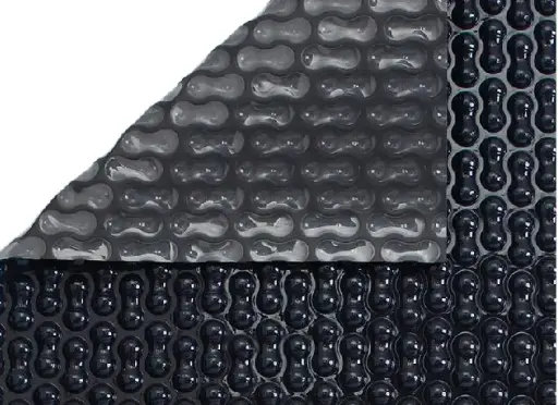 [VT96.5002.73.1] BUBBLE 200CM NOIR/TRANSPARANT  UV-stabilisé 500micron  102m