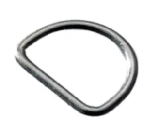 [VT09.2550.01.100] D-RINGS 50mmx12mm  steel zinc plated 100ps